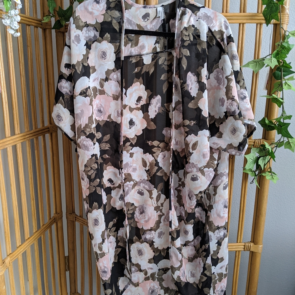 Floral kimono